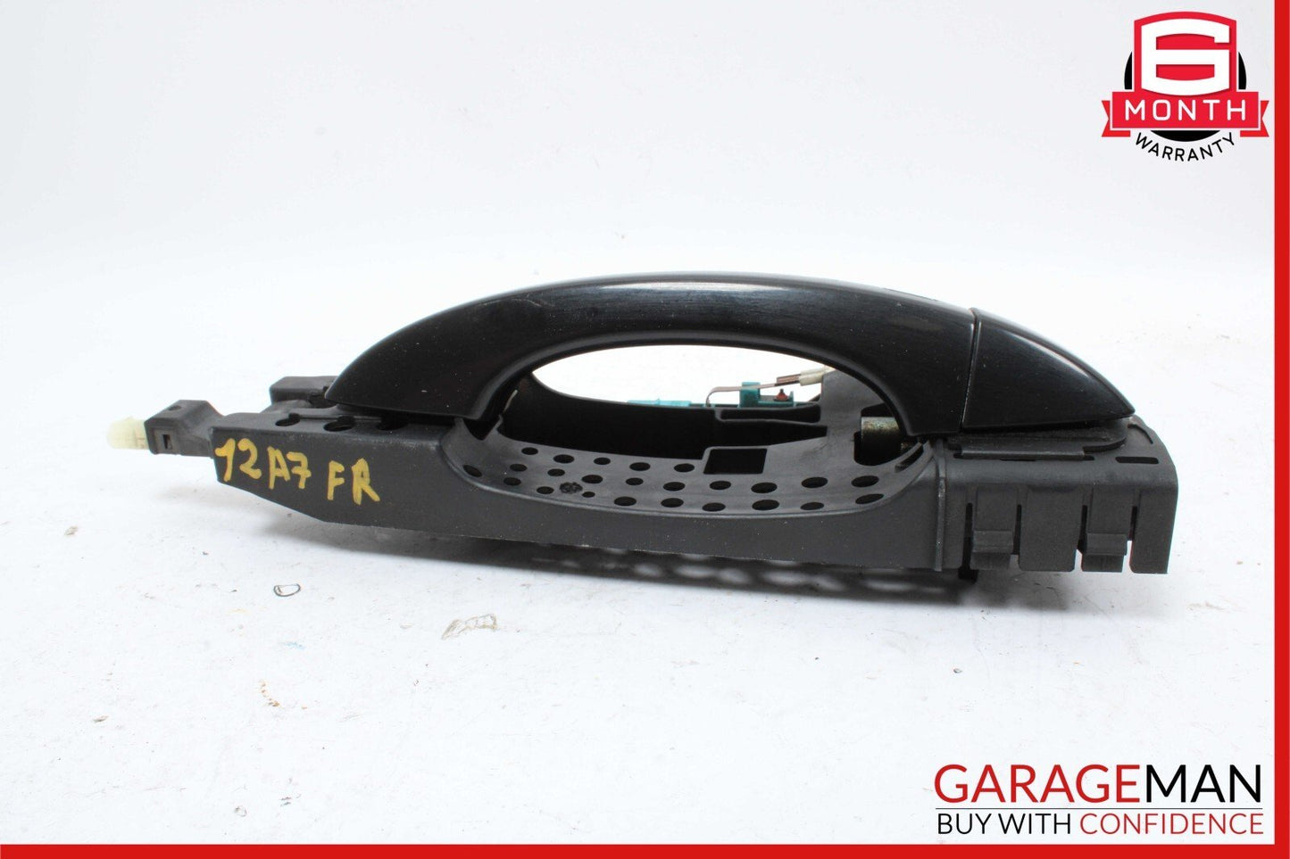 12-18 Audi A7 Front Right Passenger Side Exterior Door Handle Keyless Go Black