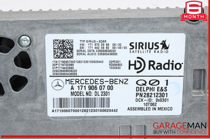 09-13 Mercedes W212 E350 Sirius Satellite Radio Receiver 1719060700 OEM