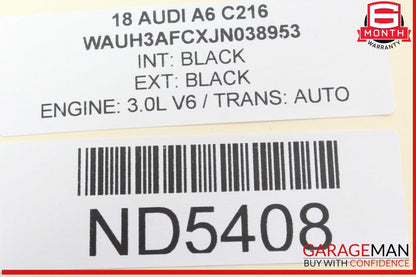 12-18 Audi A6 A7 Front Steering Column Trim Cover Assembly 4G0953515 OEM