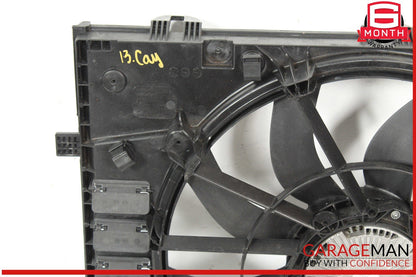 11-18 Porsche Cayenne 958 Engine Cooling Fan Motor Assembly 7P0121207A OEM
