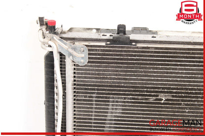 97-04 Mercedes R170 SLK230 C280 Engine Cooling Radiator AC Air A/C Condenser OEM