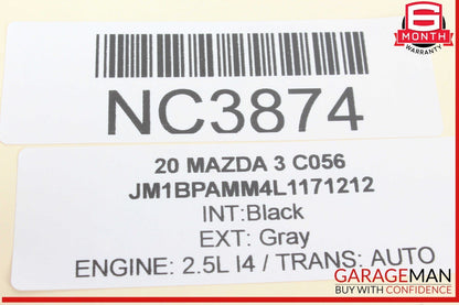 19-23 Mazda 3 Keyless Key Less Entry Receiver Control Module Unit BCKA675D4A OEM