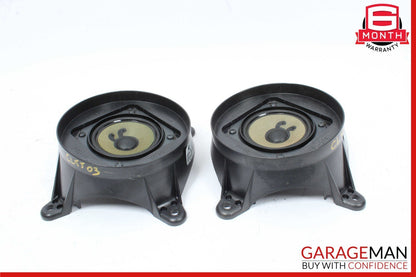 00-06 Mercedes W215 CL55 AMG Rear Right & Left Door Speaker Tweeter Speakers Set