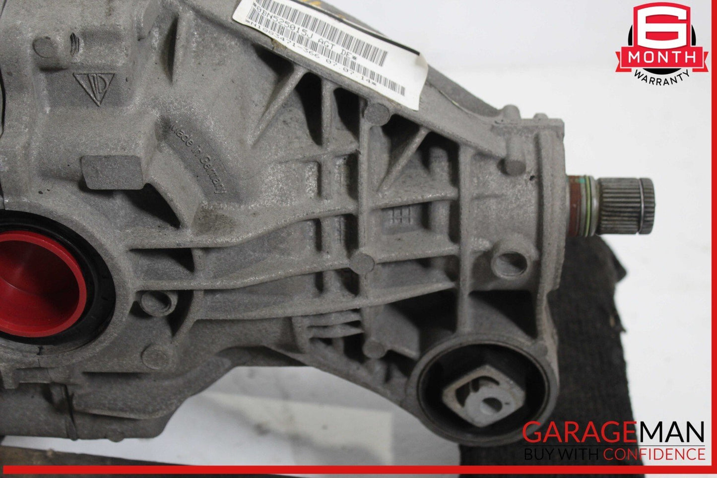 11-18 Porsche Cayenne 958 3.6L VR6 Rear Differential Diff Axle Carrier OEM