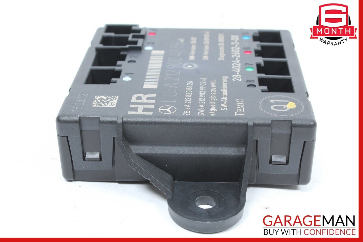 08-14 Mercedes W204 C250 C300 Rear Right Side Door Control Module Unit