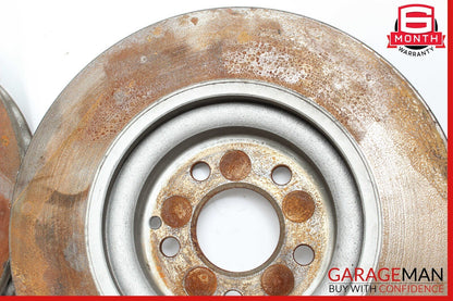 09-15 Mercedes X204 GLK350 Rear Right & Left Side Brake Rotor Disc Set OEM