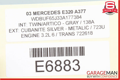 03-09 Mercedes W211 E320 CLS500 Door Mirror Control Switch OEM