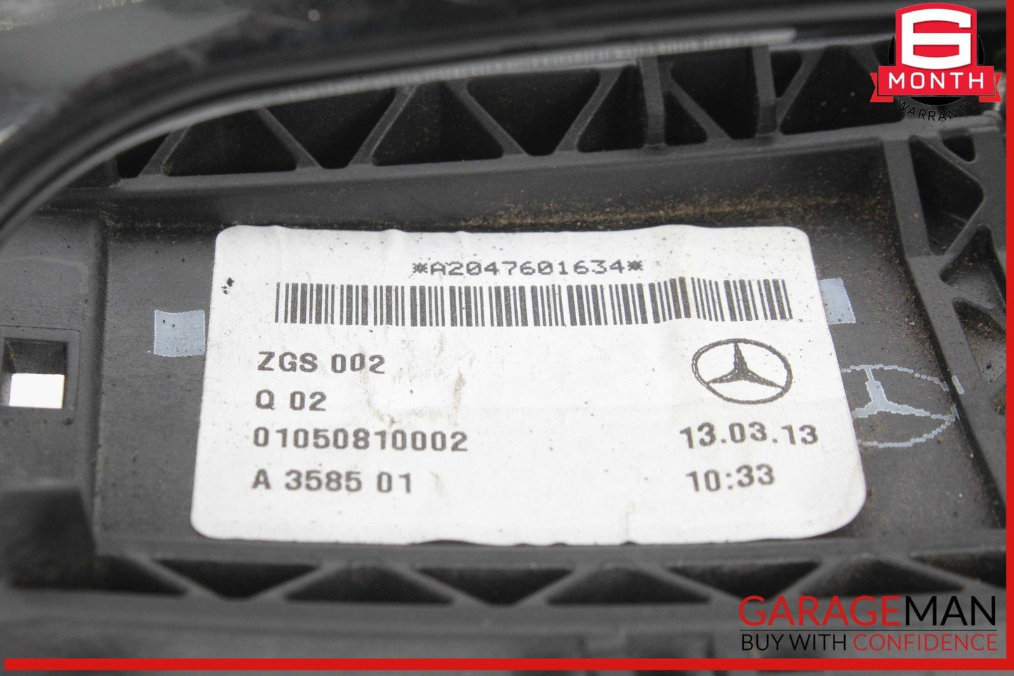 12-20 Mercedes R172 SLK250 SLC300 Right Side Exterior Door Handle Black OEM