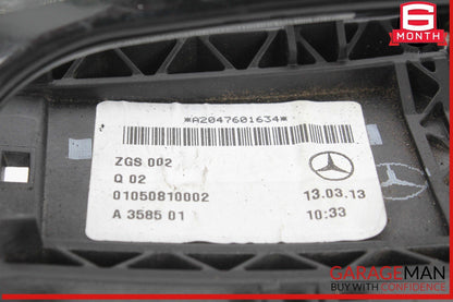 12-20 Mercedes R172 SLK250 SLC300 Right Side Exterior Door Handle Black OEM