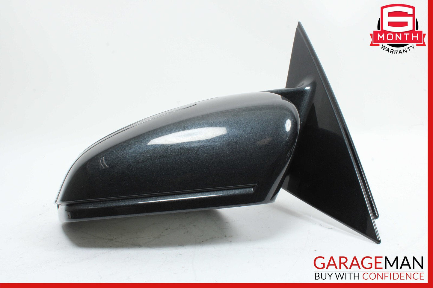 10-13 Mercedes W221 S550 S600 Front Left Side Mirror Door Rear View Black