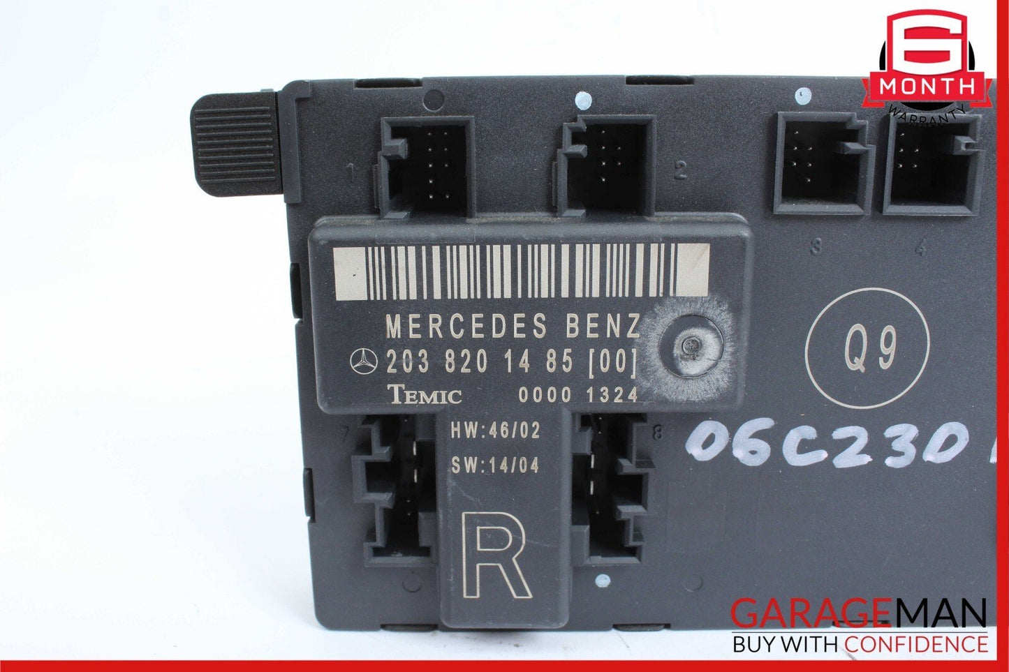 01-07 Mercedes W203 C230 C280 C320 Front Right Side Door Control Module Unit