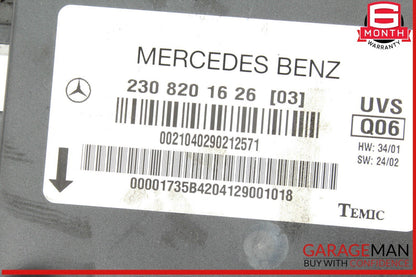 03-08 Mercedes R230 SL500 SL55 AMG SL550 Convertible Top Roof Control Module OEM