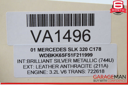 01-04 Mercedes R170 SLK320 SLK230 A/C Compressor Air Conditioning 0002342911 OEM