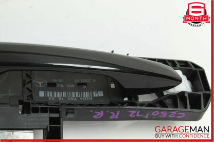 08-14 Mercedes W204 C250 Rear Right Passenger Side Exterior Door Handle Black