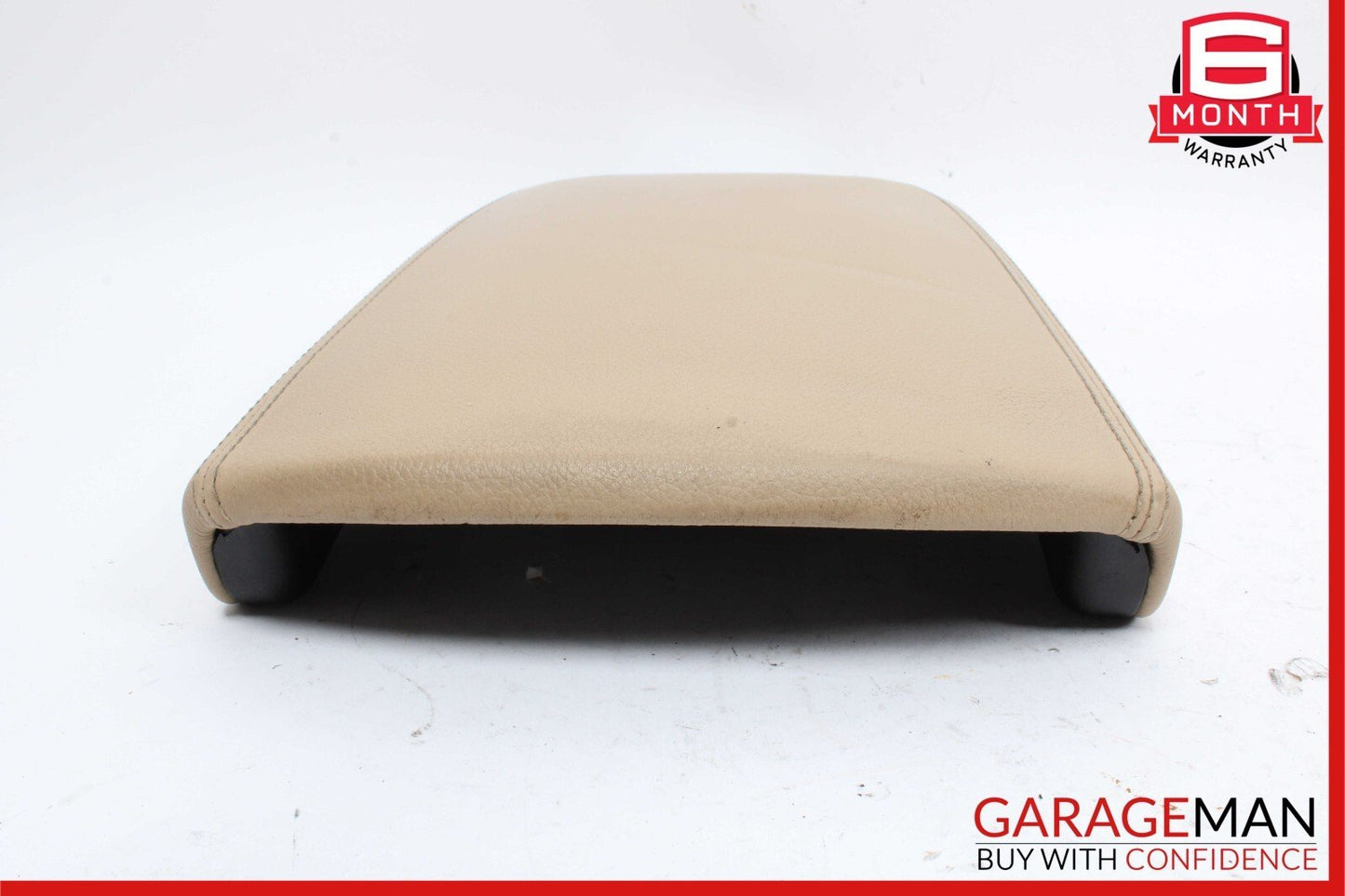 06-12 Mercedes X164 GL450 Front Center Console Arm Rest Storage Door Lid Brown