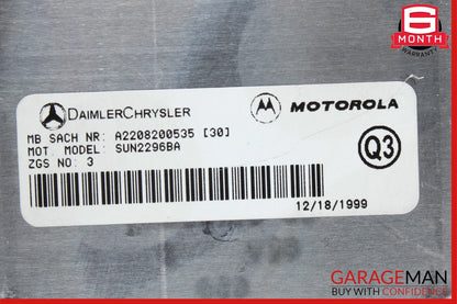 00-06 Mercedes SL500 S500 CL500 Motorola Voice Command Control Module Unit
