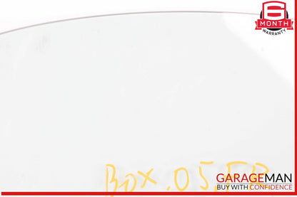 05-12 Porsche Boxter 987 Front Right Passenger Side Door Window Glass OEM