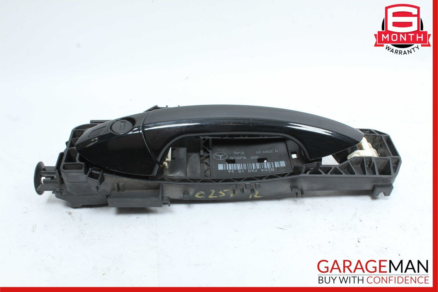 12-14 Mercedes W204 C250 C300 C63 AMG Front Left Side Exterior Door Handle Black