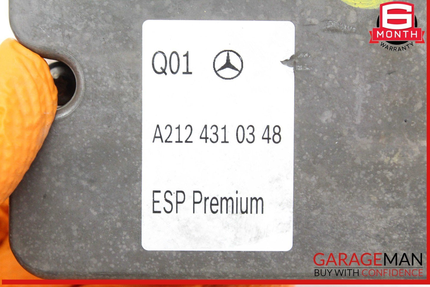 15-18 Mercedes W212 E400 CLS550 ABS Anti Lock Pump Brake Module 2124310348 OEM