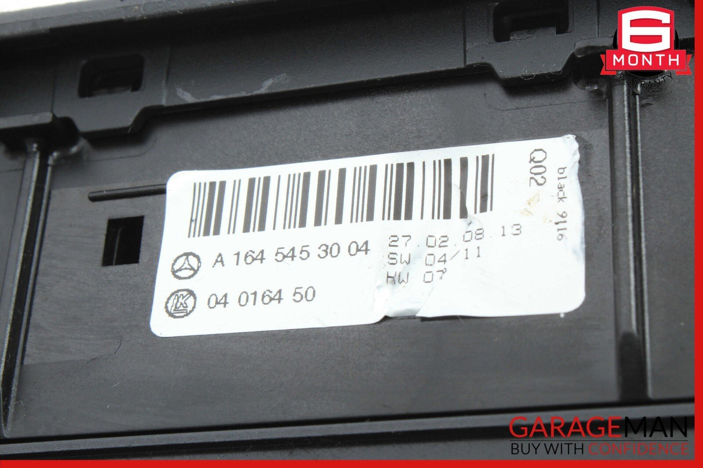 06-13 Mercedes W164 ML350 ML550 Headlight Control Switch Module 1645453004 OEM