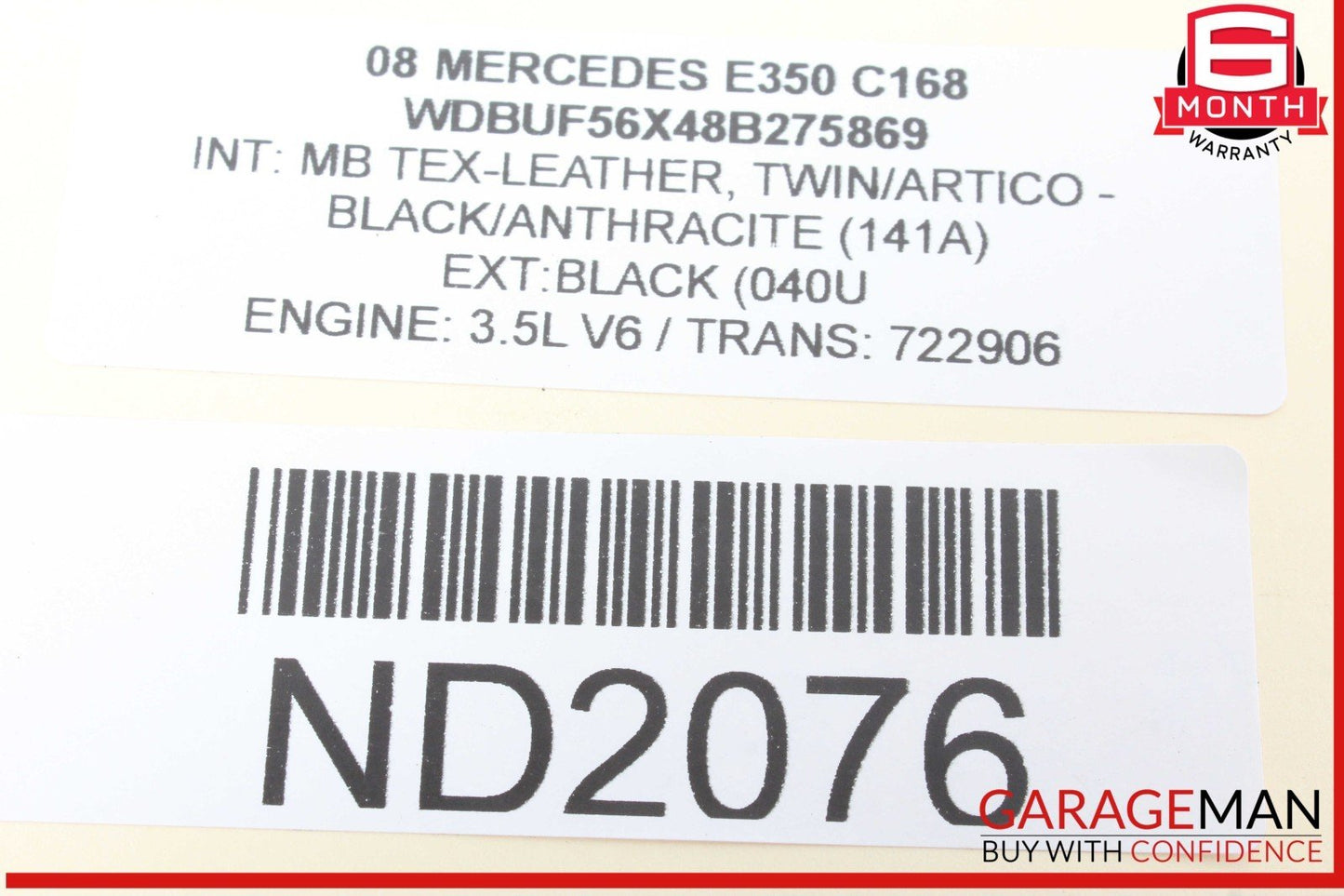 03-11 Mercedes W211 E350 CLS550 Door Mirror Control Switch 2118215779 OEM