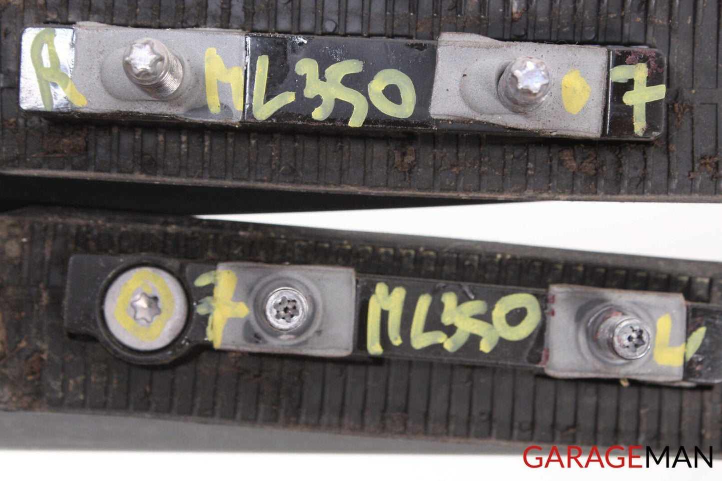06-11 Mercedes W164 ML350 Right & Left Side Top Upper Roof Rail Luggage Rack OEM