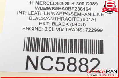 09-11 Mercedes R171 SLK300 Roof Convertible Top Control Module OEM