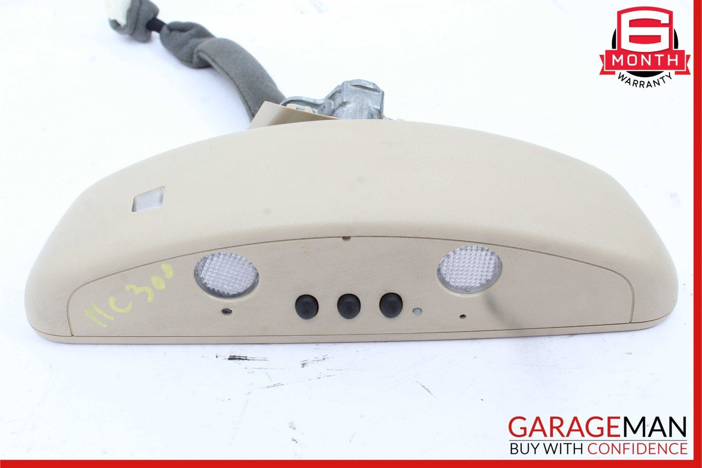 10-16 Mercedes W212 C300 C250 E500 E400 Interior Rear View Mirror Assembly Beige