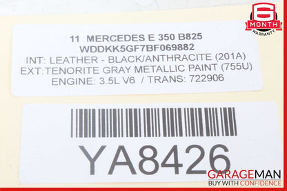 10-17 Mercedes W207 E350 E400 Front Side Door Window Regulator Motor Unit OEM