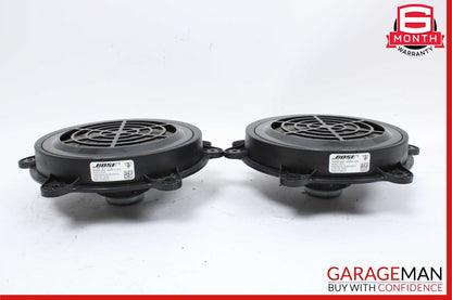 11-18 Porsche Cayenne 958 S Rear Left & Right Side Door Audio Sound Speakers Set