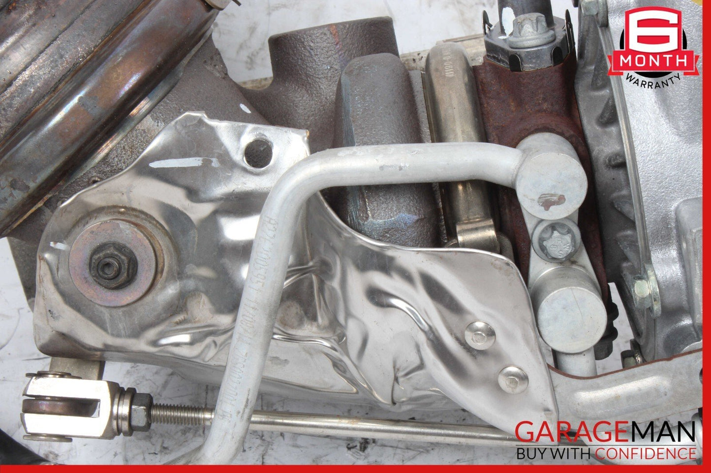 15-20 Mercedes W205 C400 E450 Left Side Turbocharger Turbo Charger Manifold OEM