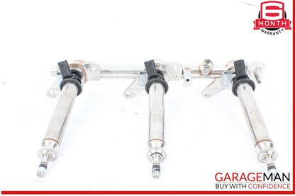 17-20 Mercedes R172 SLC43 AMG Right Side Fuel Injector Rail w/ Injectors OEM