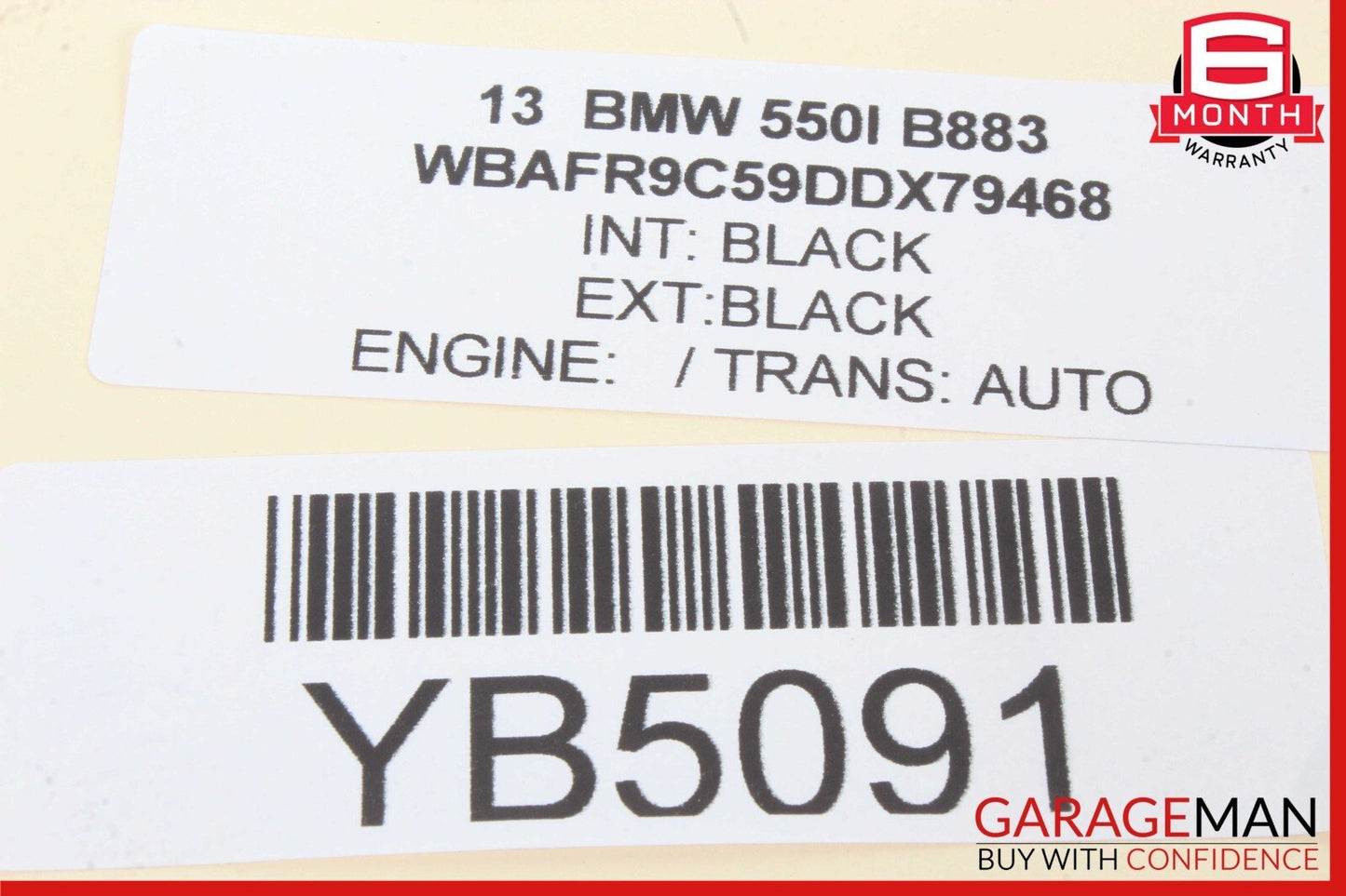 11-16 BMW 550i 528i 535i Telematics Control Module 9293243