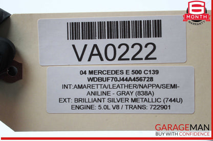 03-09 Mercedes W211 E500 E550 E63 Rear Left Door Window Regulator Motor Unit OEM