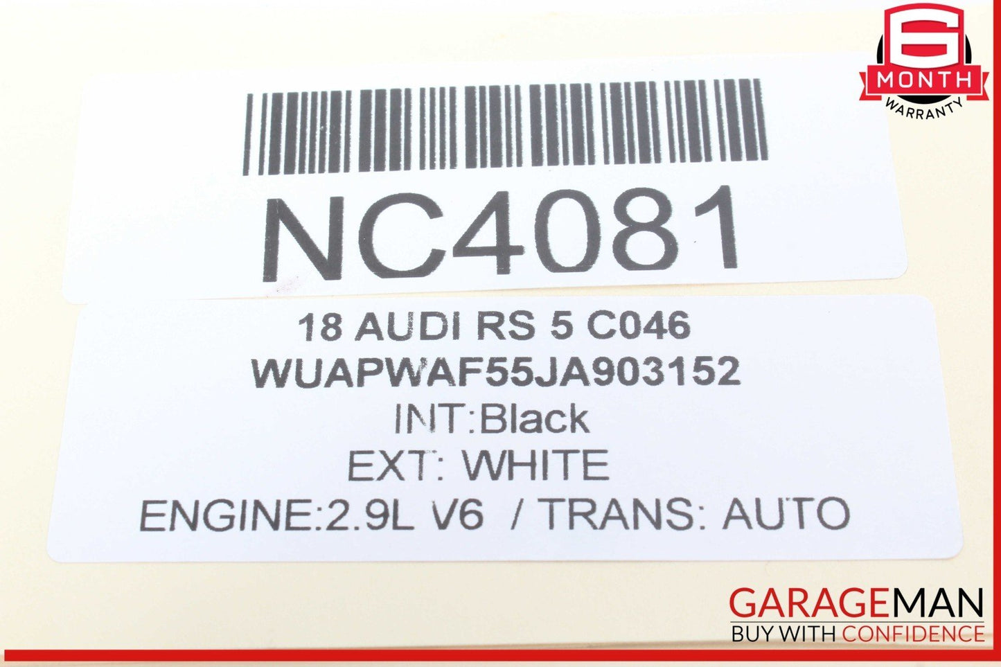 18-23 Audi RS5 S5 Automatic Transmission Oil Cooler 8W0317021C OEM