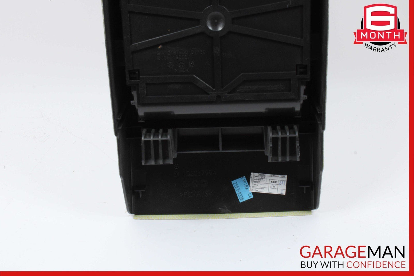 12-14 Mercedes W218 CLS500 CLS550 Rear Center Console Armrest Storage Beige OEM