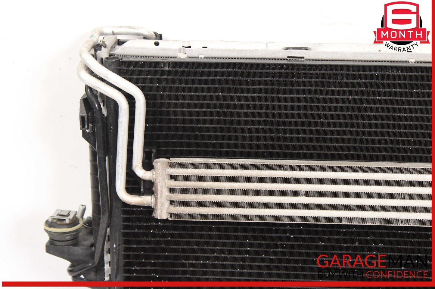 03-10 Porsche Cayenne 955 957 Engine Coolant Radiator w/ Oil Cooler Assembly OEM
