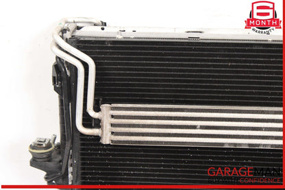 03-10 Porsche Cayenne 955 957 Engine Coolant Radiator w/ Oil Cooler Assembly OEM