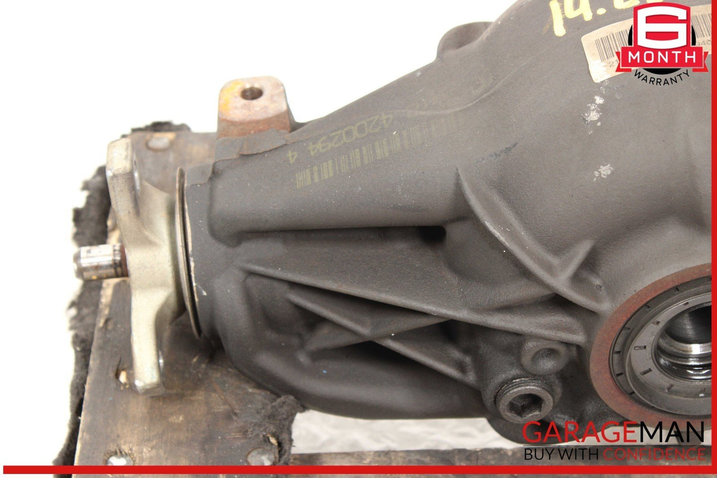 08-16 Mercedes W212 E350 GLK350 Rear Diff Differential Diff Axle Carrier OEM