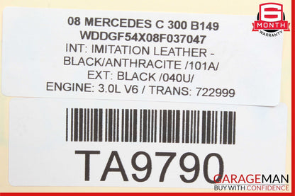 08-14 Mercedes W204 C300 Left Side Engine Motor EGR Check Valve OEM