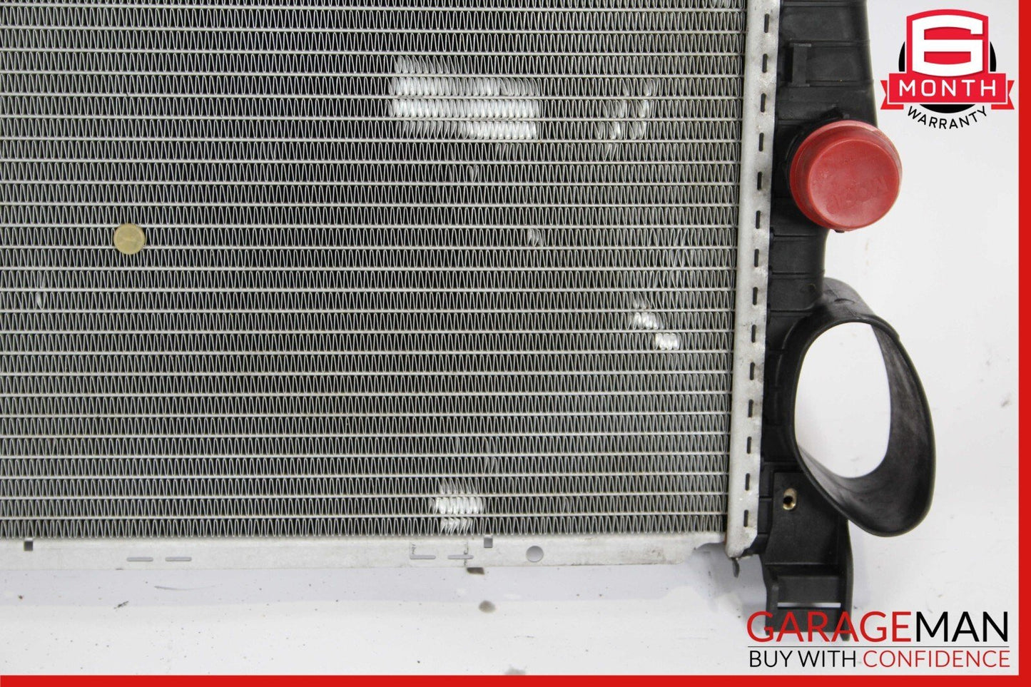 03-08 Mercedes R230 SL500 Engine Radiator A/C AC Air Condenser Oil Cooler Assy