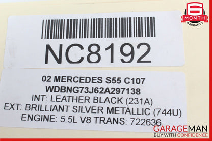 00-08 Mercedes W220 S55 AMG ABC Pressure Relief Valve Hydraulic Suspension OEM