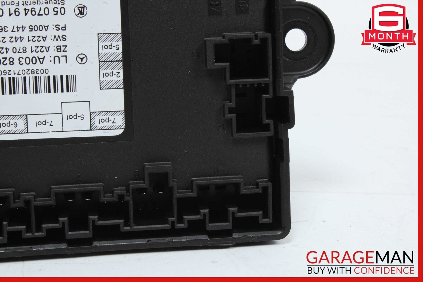 07-13 Mercedes W221 S550 S400 Rear Right / Left Side Door Controller Module Unit