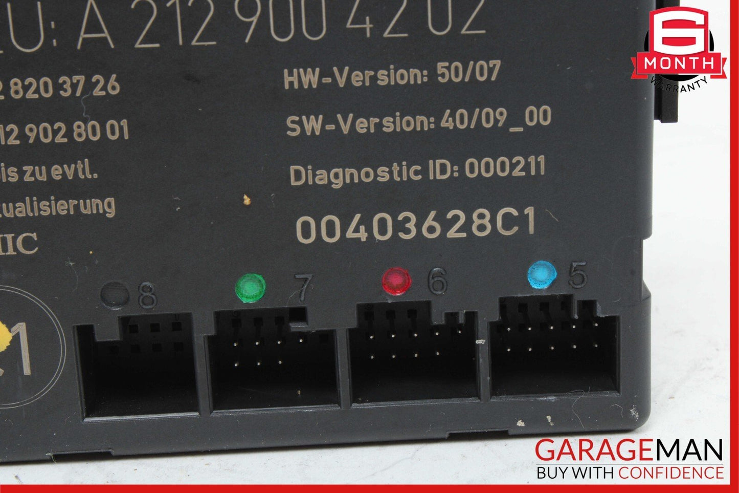 08-18 Mercedes C300 C350 CLS550 E350 Front Left Driver Door Control Module OEM