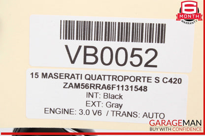 14-22 Maserati Quattroporte S Floor Shifter Gear Shift Selector Box w/ Knob OEM