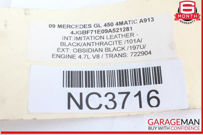 08-18 Mercedes X164 GL450 4MATIC Front Left Side Seat Control Module Unit OEM