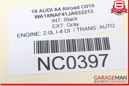 17-19 Audi A4 Allroad Network Gateway Display Control Module Unit 8W8907468F OEM