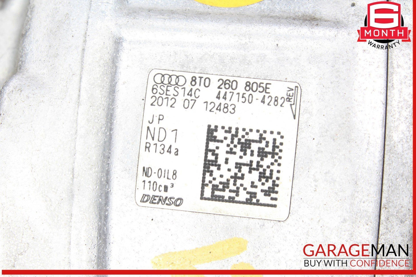 13-16 Audi A4 AC A/C Air Conditioning Compressor Denso 8T0260805E OEM