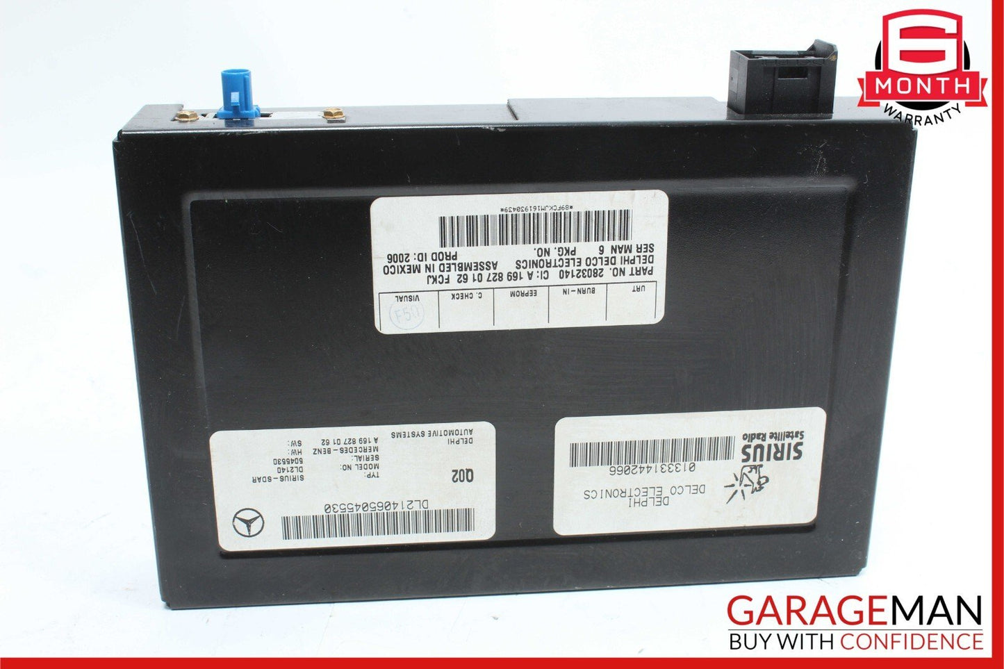 03-09 Mercedes W219 CLS550 CLK350 Sirius Satellite Radio Receiver 1698270162 OEM
