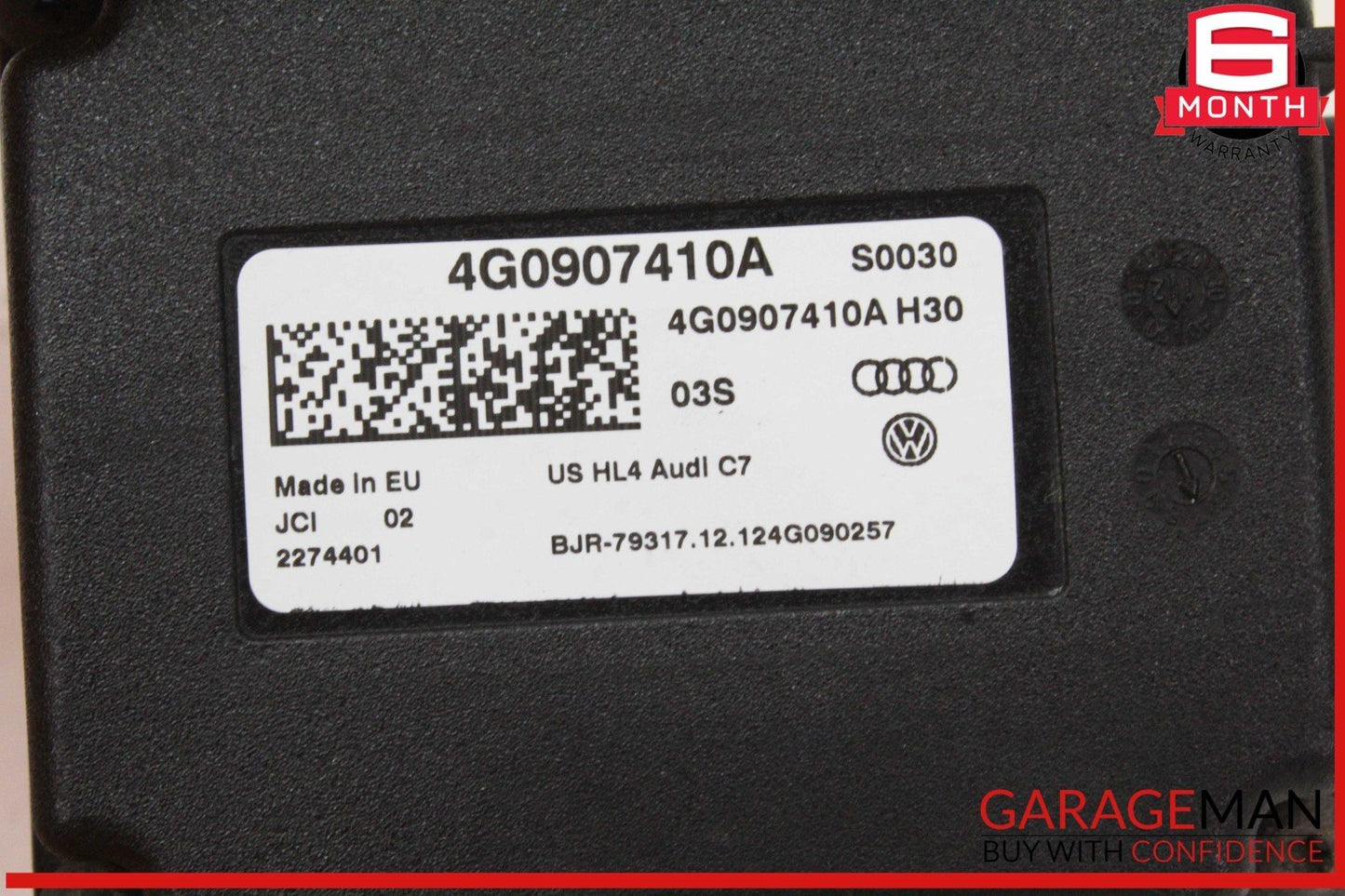 12-18 Audi A5 A4 A6 A7 Garage Door Homelink Control Module Unit 4G0907410A OEM